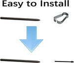 Black replacement tips compatible with Galaxy Tab S9 Ultra