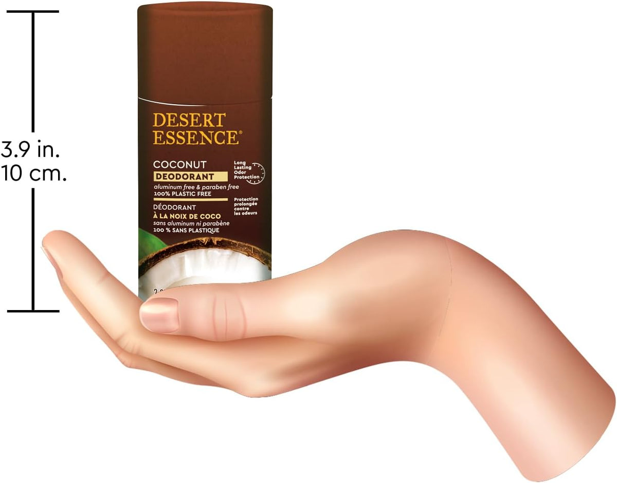Desert Essence botanical oils deodorant lifestyle shot