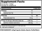 Amazing Formulas Borage Oil supplement softgels for hormonal balance and healthy hair growth support