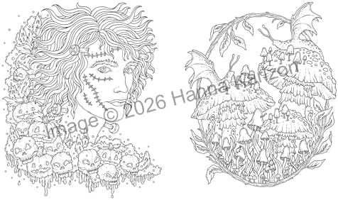 Halloween: Coloring Book (Hanna Karlzon) - Image 7