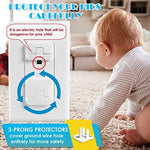 Set of 38 child proofing safety outlet covers