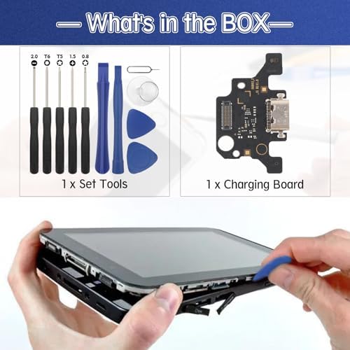 Repair tools included with Ywlrong Samsung Galaxy Tab A9 Plus charging port