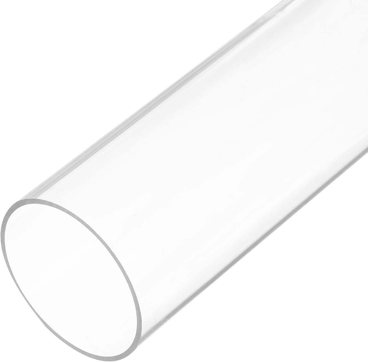 MECCANIXITY Plastic Pipe Rigid Polycarbonate Round Tube Clear 0.7"(18mm) ID 0.8"(20mm) OD 14" (350mm) High Impact for Lighting, Models, Water Plumbing - Image 13