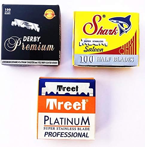 Razor Blades Club Derby Shark Treet 300 pack front view