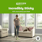 Evercare pet mega refill showing easy tear perforated sheet design