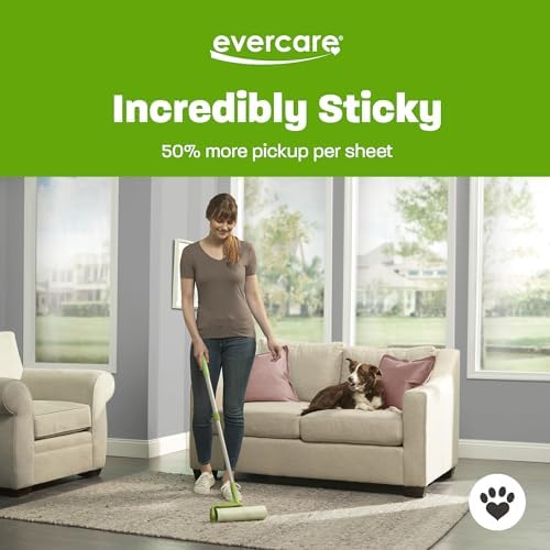Evercare pet mega refill showing easy tear perforated sheet design