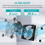 ANEXT dual ball bearing cabinet cooling fans with multi speed controller