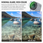 Neewer 4 pack action camera lens accessory kit