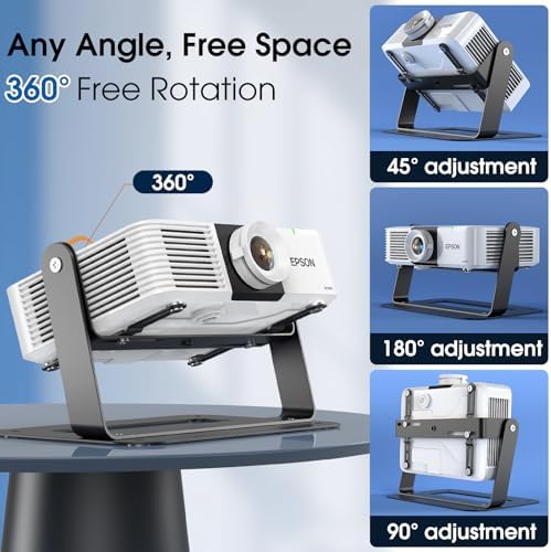 Dawasapat projector holder with 360-degree rotation feature
