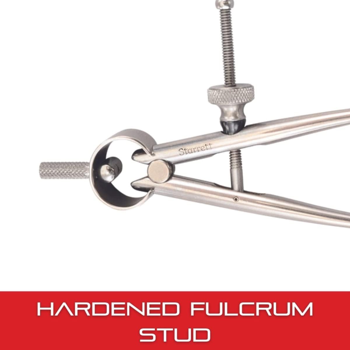 Starrett toolmakers divider hardened fulcrum stud