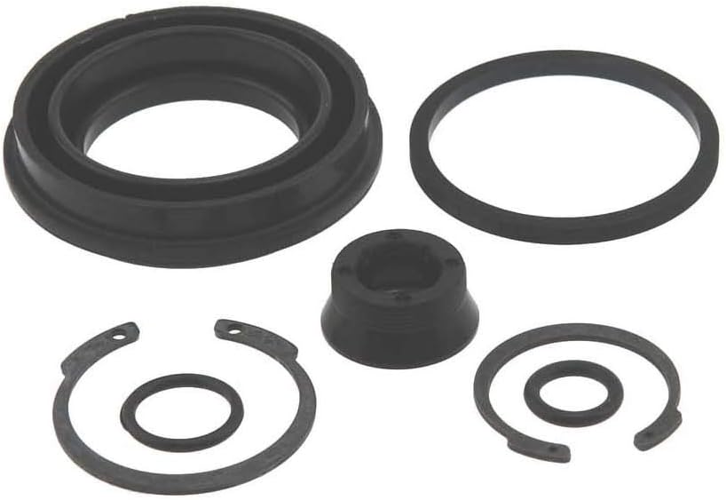 Carlson 41275 rear brake caliper kit dust boot and seals package contents
