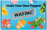 Packaging and contents of Watinc arts and crafts puppet set