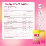 Plocoxe metabolic support powder stick packs with Berberine and Chromium ingredients list.