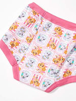 Close up look of the soft combed cotton fabric and elastic waistband on toddler training pants