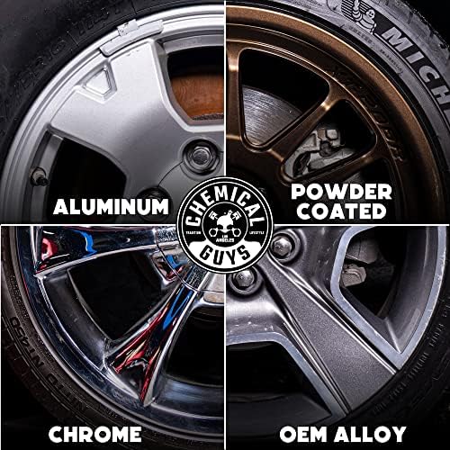 Chemical Guys HydroSpin Wheel & Rim Ceramic Coating and Quick Detailer Spray - 16 oz Spray Protects Wheels, Rims & Brake Parts with Hydrophobic Ceramic Shine - Safe for Cars, Trucks, SUVs, Motorcycles - Image 5