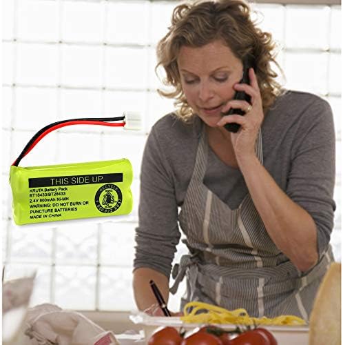 Kruta telephone replacement battery pack showcasing the secure electrical leads and premium construction quality