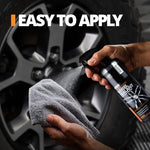 Cerakote ceramic spray coating application on car wheels