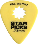 Cleartone guitar picks non slip grip design angle shot
