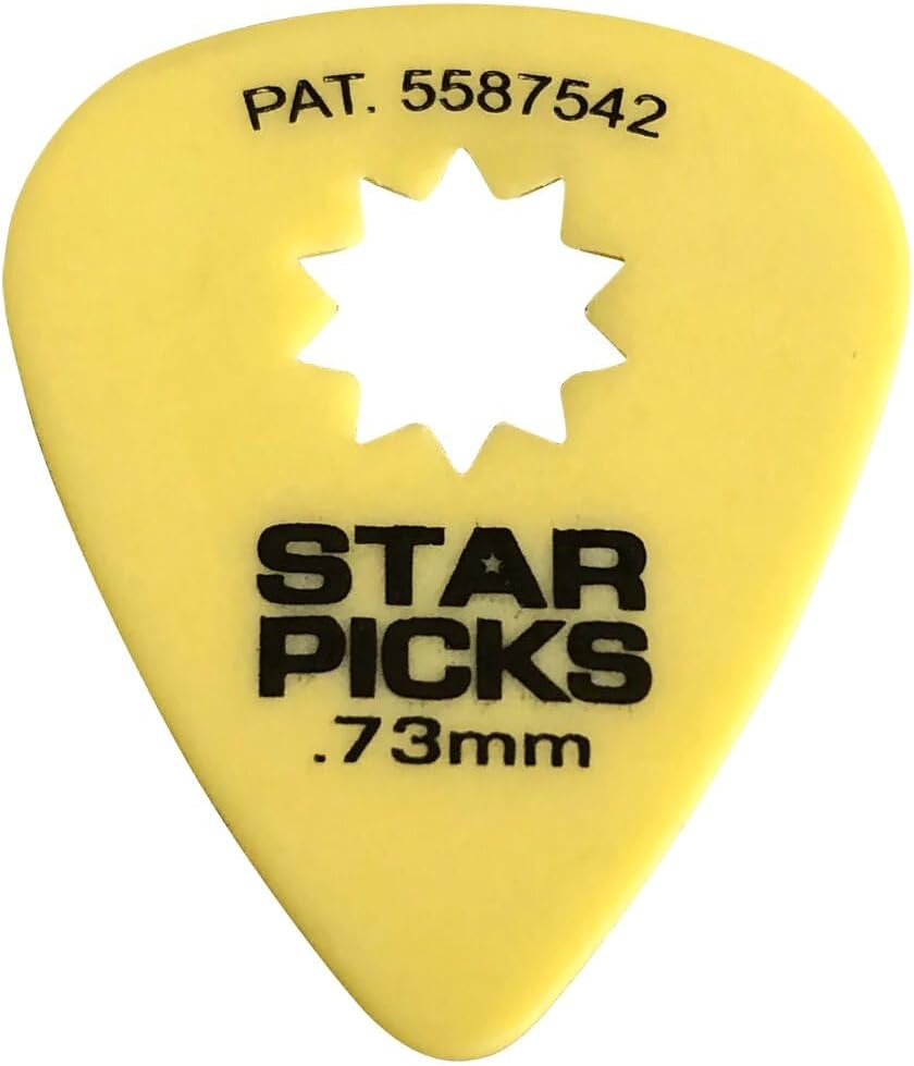 Cleartone guitar picks non slip grip design angle shot