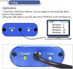 Side view of Yjingrui USB Hart modem showing slide switch modes