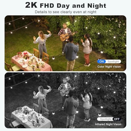 Smart motion detection security camera displaying its three hundred sixty degree rotation capability