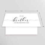 Goroar wedding thank you card closed cover view