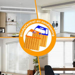 2 Pcs Blind Cleaner Duster Tool,Blind Dusters for Cleaning,Cleaning Brush,7 Finger Dusting Cleaner Tool for Window & Air Conditioner,Window Blinds Cleaner Microfiber Washable - Image 6
