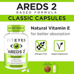 Viteyes 180 count capsules bottle packaging