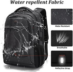 Duslang smart travel bag close up of external USB charging port