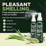 Authentic USA-imported chemical-free insect spray detailing the application instructions on the back label.