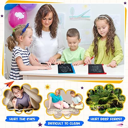 Close up of Nezyo erasable writing tablet display and button