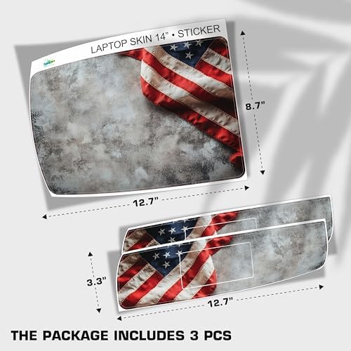 TracyArt protective vinyl laptop sticker showing five layer defense material