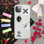 Assorted gothic sticker collection for adults