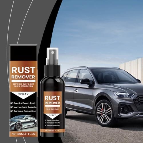Nexa 30ml heavy duty rust dissolver applied to rusted hand tools