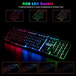 Chonchow gaming keyboard with RGB backlit keys