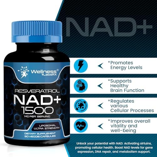 Wellness Labsrx Liposomal NAD cellular health benefits