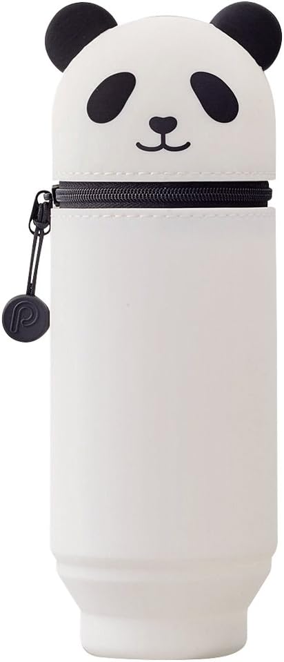 Lihit Lab panda pencil case front view
