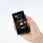 AudioPartner clear black case side profile for Sony NW-A307
