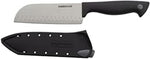 Farberware Edgekeeper 6-Inch Chef Knife with Self-Sharpening Blade Cover, High Carbon-Stainless Steel Kitchen Knife with Ergonomic Handle, Razor-Sharp Knife, Black - Image 15