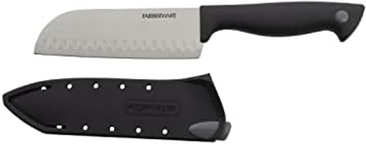 Farberware Edgekeeper 6-Inch Chef Knife with Self-Sharpening Blade Cover, High Carbon-Stainless Steel Kitchen Knife with Ergonomic Handle, Razor-Sharp Knife, Black - Image 15