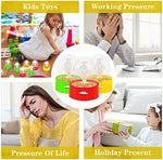 Top view of assorted colorful finger basketball games