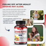 Cayenne Pepper 7 in 1 - with Ginger, Turmeric, Cinnamon, Black Pepper - Promotes Digestive System Function (150-day Supply (Pack of 1)) - Image 3