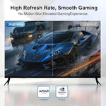 High speed 21.6Gbps computer display cord highlighting heavy duty shielding.