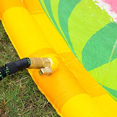 Deflated and folded CoComelon baby pool mat demonstrating compact home storage