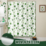 Frienda seventy two inch seasonal shower curtain packaging contents including twelve ring hooks