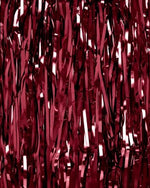 Authentic USA imported xo Fetti burgundy party curtain packaging with set of two premium panels