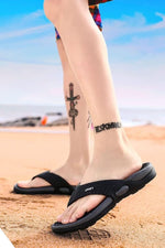 DSLED rubber massage sandals for men and women