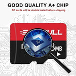 Close up view of Eastbull 128MB Micro SD storage card