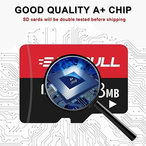 Close up view of Eastbull 128MB Micro SD storage card