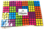 Funiverse durable ABS plastic brain teaser cubes viewed from an overhead angle.